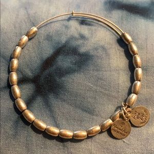 Alex And Ani Silver Beaded Bracelet